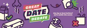 Great Date Debate Website Campaign Banner LFHWNZ