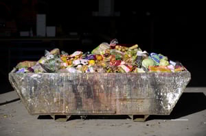 Food in skip reduced